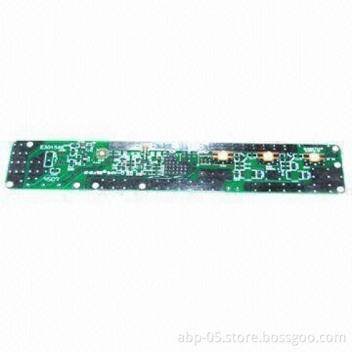 2 Layers PCB with Fr-4 1.6mm, 0.5/0.5 oz, Copper Thickness, Green Solder Mask